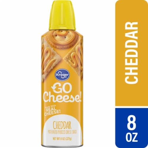Kroger Go Cheese! Cheddar Can Spray Cheese
