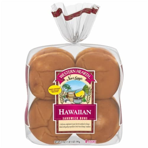 Western Hearth Hawaiian Extra Large Sandwich Buns