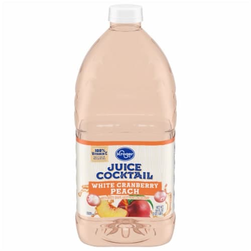 Kroger White Cranberry Peach Juice Cocktail
