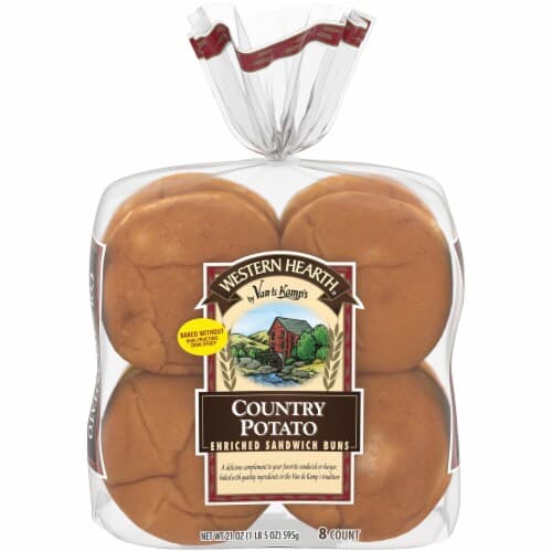 Western Hearth Country Potato Extra Large Enriched Sandwich Buns