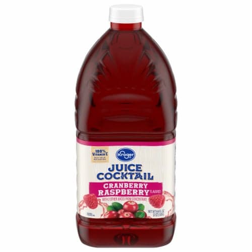 Kroger Cranberry Raspberry Flavored Juice Cocktail