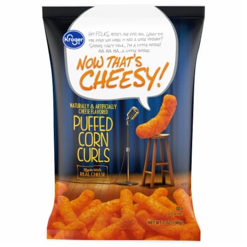 Kroger Now That'S Cheesy! Puffed Corn Curls