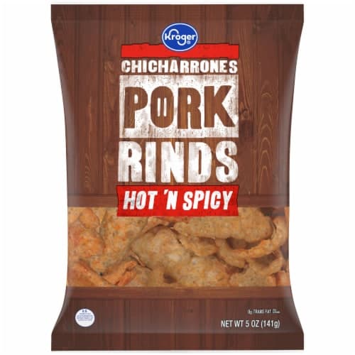 Kroger Chicharrones Hot & Spicy Pork Rinds