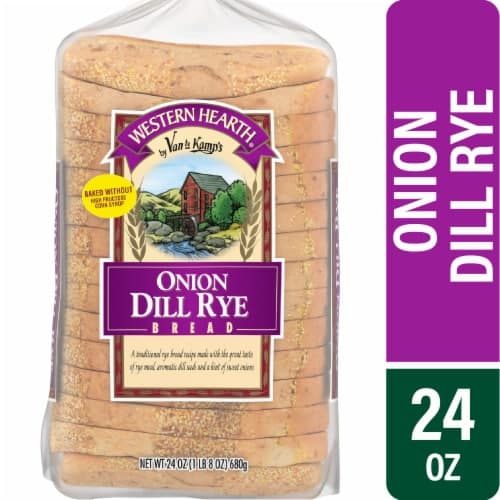 Western Hearth Onion Dill Rye Wide Pan Bread