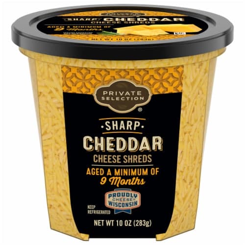 Private Selection Aged Sharp Cheddar Shredded Cheese