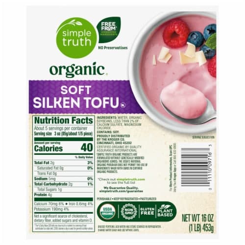 Simple Truth Organic Silken Tofu Soft