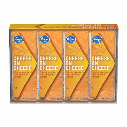 Kroger Cheese On Cheese Sandwich Crackers