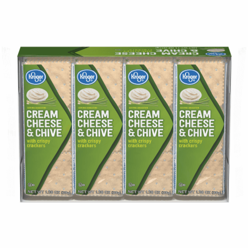 Kroger Cream Cheese & Chive Sandwich Crackers
