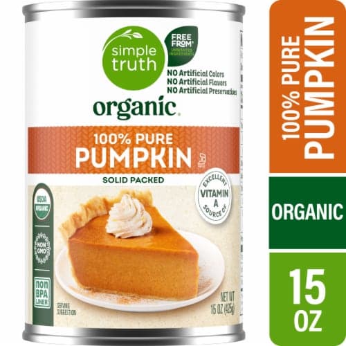 Simple Truth Organic 100% Pure Solid Packed Pumpkin