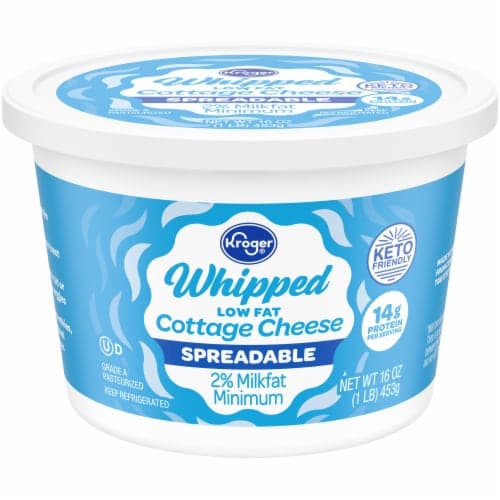 Kroger Low Fat 2% Whipped Cottage Cheese