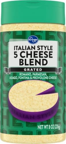 Kroger Italian Style 5 Cheese Blend Grated Cheese