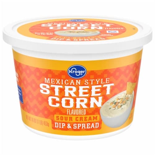 Kroger Mexican Style Street Corn Sour Cream Dip