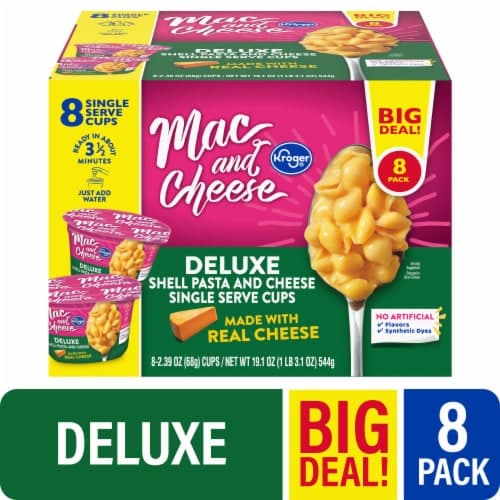 Kroger Deluxe Shells & Cheese Microwave