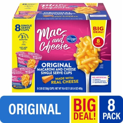 Kroger Original Mac & Cheese Microwave
