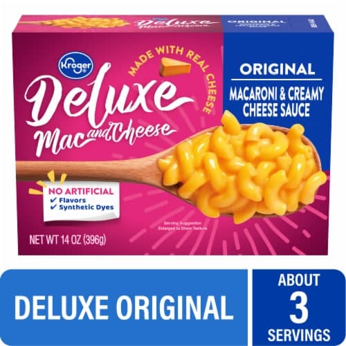 Kroger Deluxe Original Macaroni And Cheese