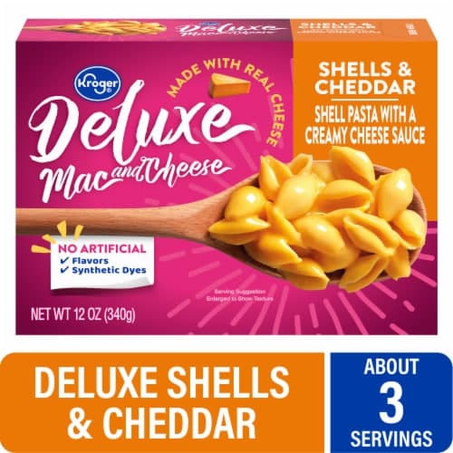 Kroger Deluxe Shells & Cheddar Mac And Cheese