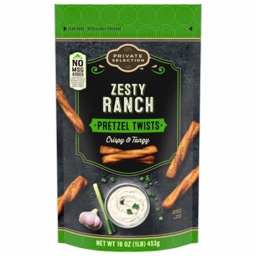 Private Selection Zesty Ranch Seasoned Pretzel Twists