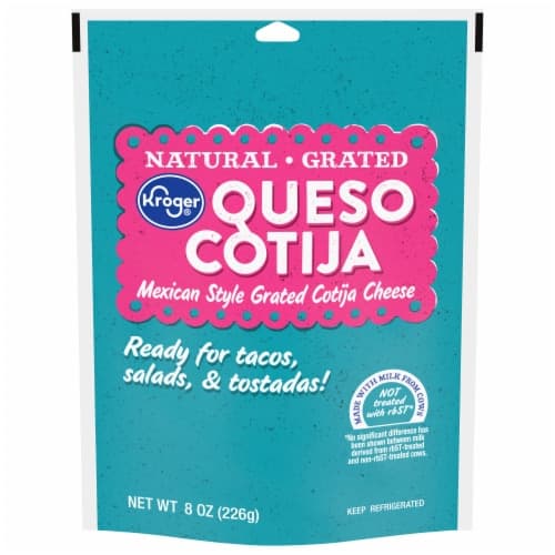 Kroger Mexican Style Grated Queso Cotija Cheese