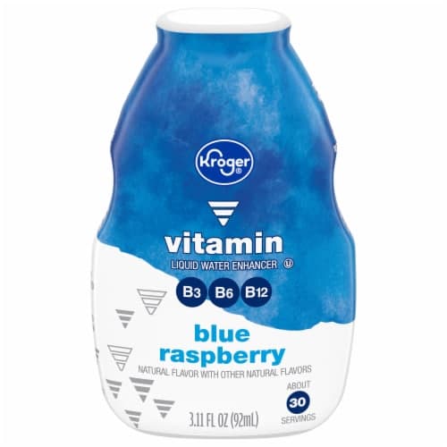 Kroger Blue Raspberry Liquid Water Enhancer