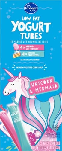 Kroger Unicorn & Mermaid Kids Yogurt Tubes