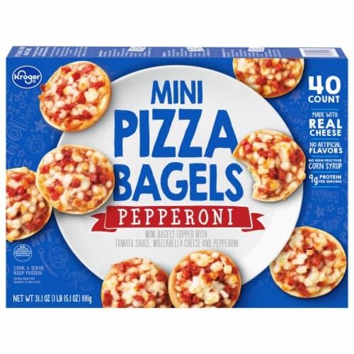 Kroger Mini Pepperoni Pizza Bagels