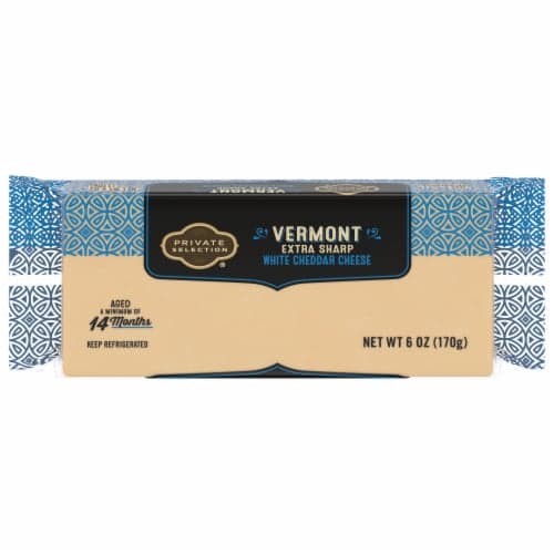 Private Selection Vermont Extra Sharp White Cheddar Block Cheese