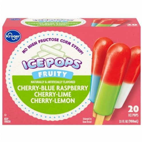 Kroger Fruity Mighty Ice Pops