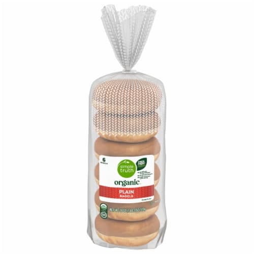 Simple Truth Organic Plain Bagels