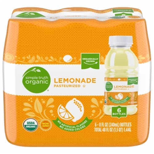 Simple Truth Organic Non Gmo Organic Bottle Lemonade