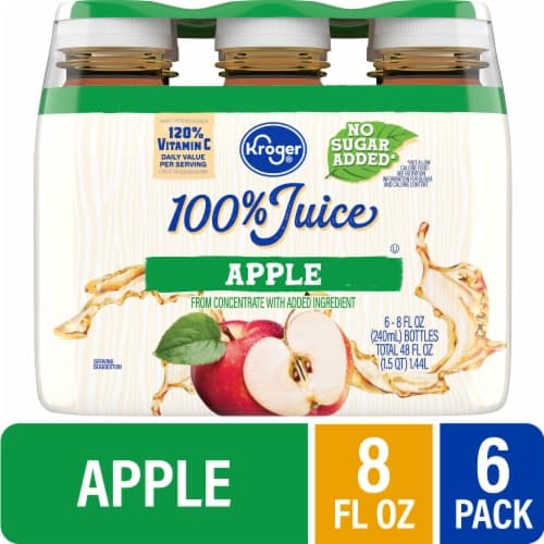 Kroger No Sugar Added 100% Apple Juice