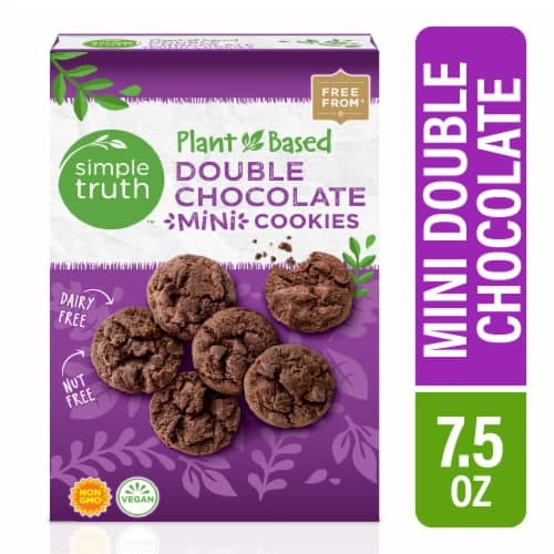 Simple Truth Plant Based Mini Cookies Double Chocolate