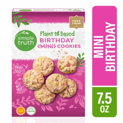 Simple Truth Plant Based Mini Cookies Birthday