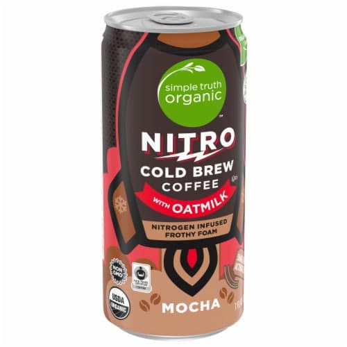Simple Truth Organic Nitro Cold Brew Coffee With Oatmilk Mocha