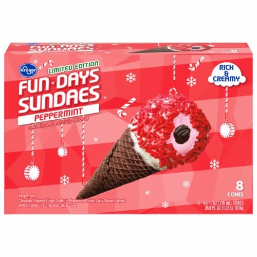 Kroger Peppermint Fun-Days Sundaes