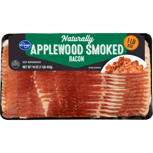 Kroger Naturally Applewood Smoked Bacon