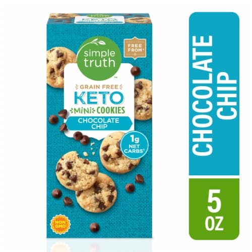 Simple Truth Grain Free Keto Mini Cookies Chocolate Chip