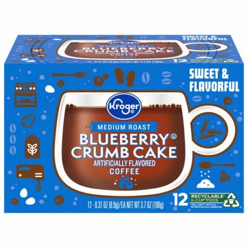 Kroger Blueberry Crumb Cake Coffee K