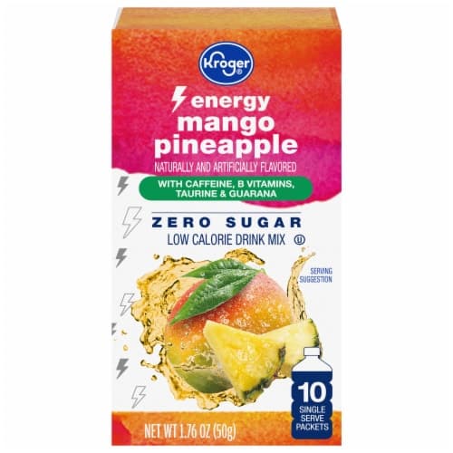 Kroger Energy Mango Pineapple Drink Mix
