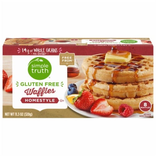 Is it Pescatarian? Simple Truth Gluten Free Waffles Homestyle