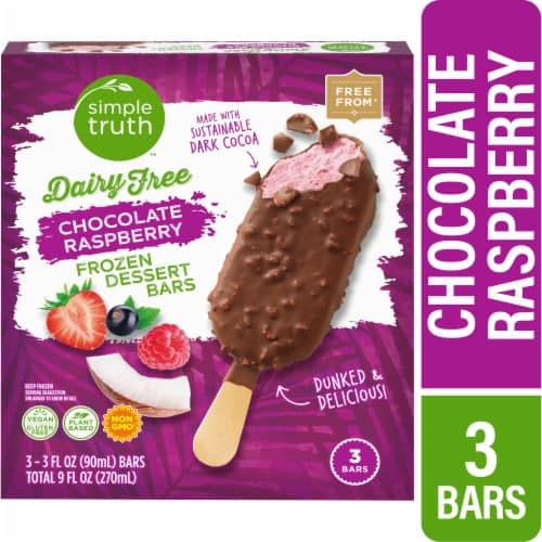 Simple Truth Dairy Free Chocolate Raspberry  Dessert Bars