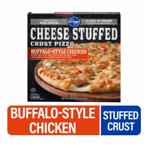 Kroger Buffalo Chicken Stuffed Crust  Pizza