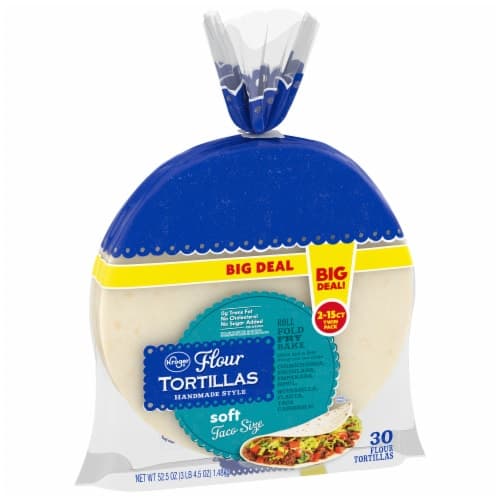 Kroger Soft Taco Tortilla Big Deal!