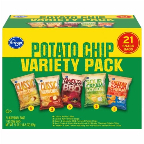 Kroger Potato Chips Variety