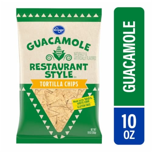 Kroger Hint Of Guacamole Flavored Tortilla Chips