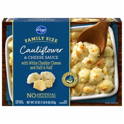 Kroger  Cauliflower & Cheese Sauce