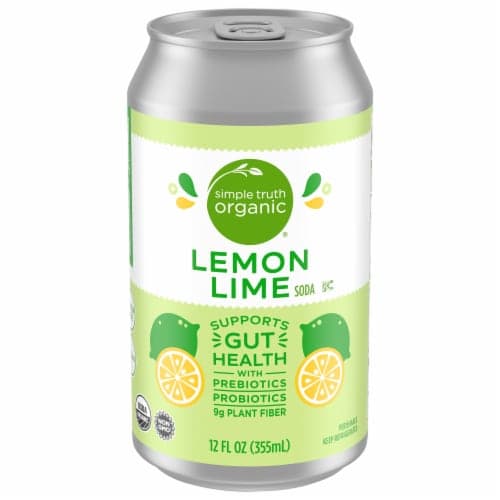 Simple Truth Organic Lemon Lime Probiotic Soda