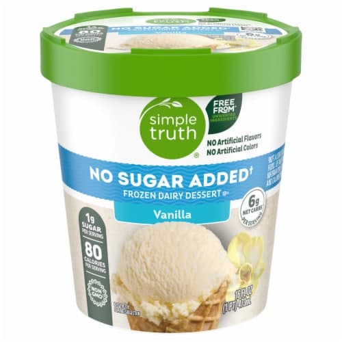 Simple Truth No Sugar Added Vanilla  Dairy Dessert