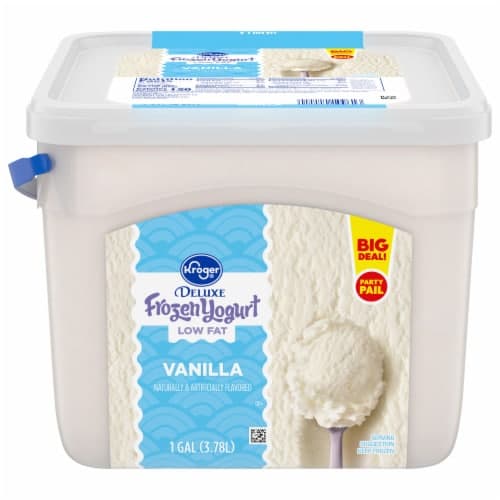 Kroger Deluxe Big Deal! Vanilla  Yogurt Tub