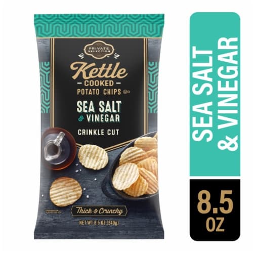 Private Selection Sea Salt & Vinegar Kettle Chips