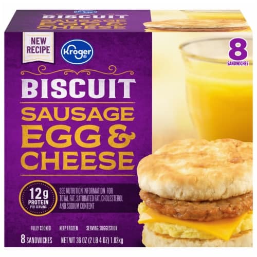 Kroger Sausage Egg And Cheese Biscuit